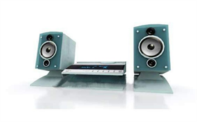 3DMAX音响模型效果图